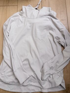 Light cream  Long Sleeve Pullover Top